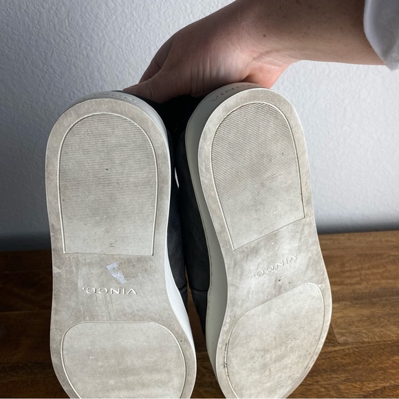 Vince Garvey Sneaker Grey Suede Pointed Toe Size 9.5. - Picture 7 of 11